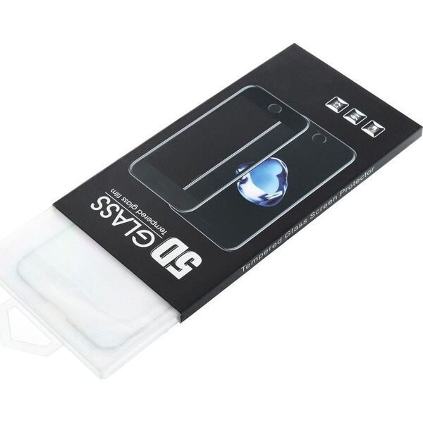 OEM 5D Full Glue Tempered Glass - do iPhone 15 Pro czarny 14062834 5903396250033