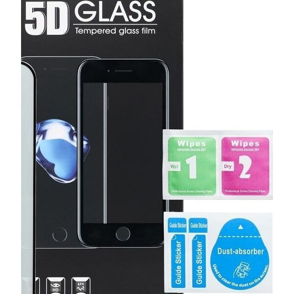 OEM 5D Full Glue Tempered Glass - do Xiaomi 14 czarny 14063037 5903396260087