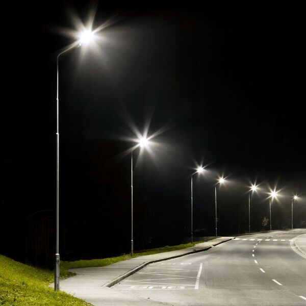 Eko-Light Milagro Latarnia solarna Via EKO9094 100W LED 1200lm 6000K czarna 14063282 5902693790945