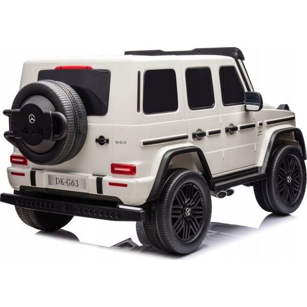 Lean Cars Auto Na Akumulator Mercedes G63 XXL Biały 4x4 14064615 5905991013273