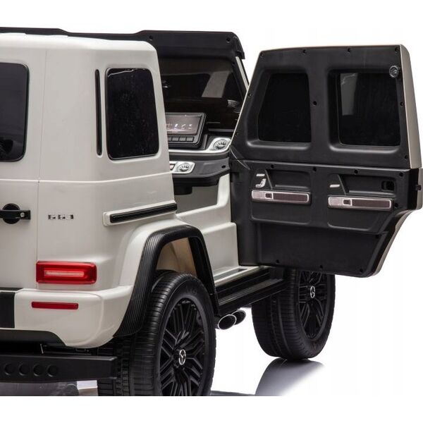 Lean Cars Auto Na Akumulator Mercedes G63 XXL Biały 4x4 14064615 5905991013273