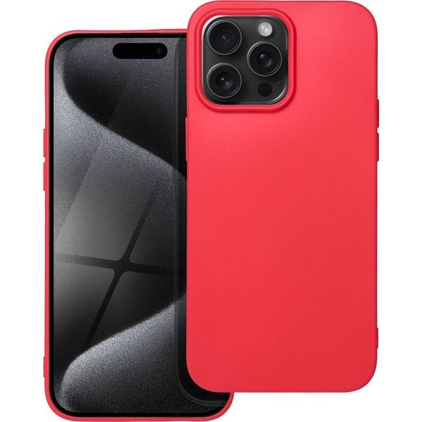 OEM Futerał SOFT do IPHONE 15 Pro Max czerwony 14064774 5903396214301
