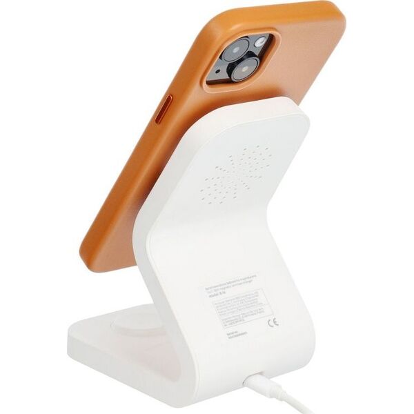 OEM Futerał LEATHER MAG COVER kompatybilny z MagSafe do IPHONE 15 Plus pomarańczowy 14064812 5903396222429