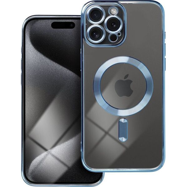 OEM Futerał ELECTRO MAG COVER kompatybilny z MagSafe do IPHONE 15 Pro Max niebieski 14064821 5903396228247