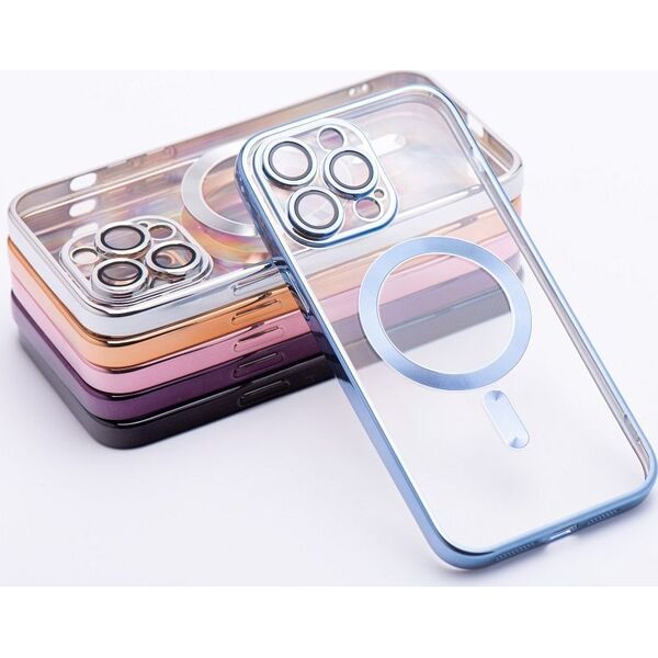 OEM Futerał ELECTRO MAG COVER kompatybilny z MagSafe do IPHONE 15 Pro Max niebieski 14064821 5903396228247
