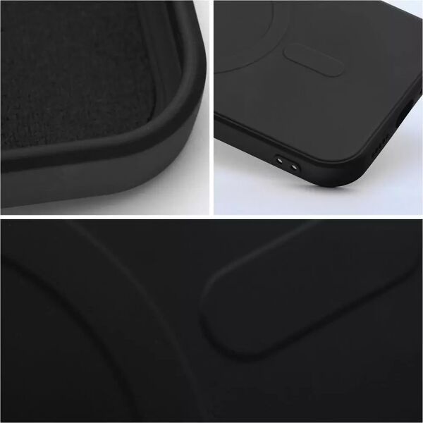 OEM Futerał SILICONE MAG COVER kompatybilny z MagSafe do IPHONE 14 czarny 14064882 5903396179112