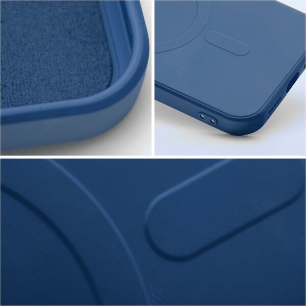 OEM Futerał SILICONE MAG COVER kompatybilny z MagSafe do IPHONE 14 niebieski 14064883 5903396179143