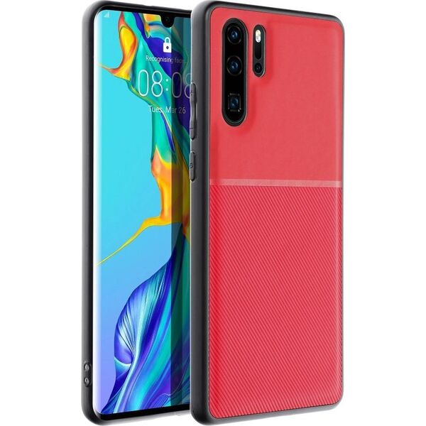 OEM Futerał NOBLE do HUAWEI P30 Pro czerwony 14064956 5903396184680