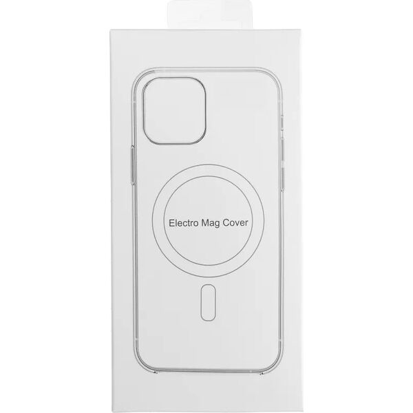 OEM Futerał ELECTRO MAG COVER kompatybilny z MagSafe do IPHONE 12 fioletowy 14065024 5903396208690