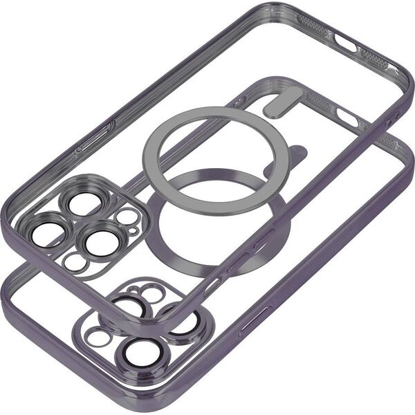 OEM Futerał ELECTRO MAG COVER kompatybilny z MagSafe do IPHONE 13 Pro czarny 14065026 5903396208959