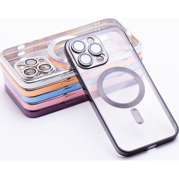 OEM Futerał ELECTRO MAG COVER kompatybilny z MagSafe do IPHONE 13 Pro czarny 14065026 5903396208959