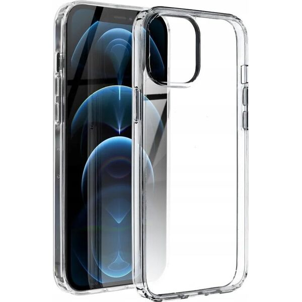 OEM Futerał SUPER CLEAR HYBRID do IPHONE 15 Plus transparentny 14065031 5903396225185