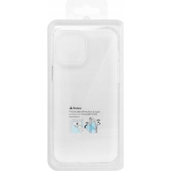 OEM Futerał SUPER CLEAR HYBRID do IPHONE 15 Plus transparentny 14065031 5903396225185