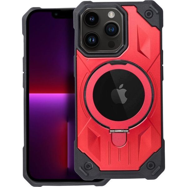 OEM Futerał ARMOR MAG COVER kompatybilny z MagSafe do IPHONE 13 Pro Max czerwony 14065103 5903396219306