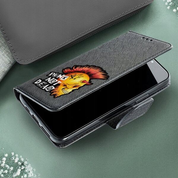 OEM Kabura FANCY Book do SAMSUNG S24 Plus czarny 14065441 5903396231094