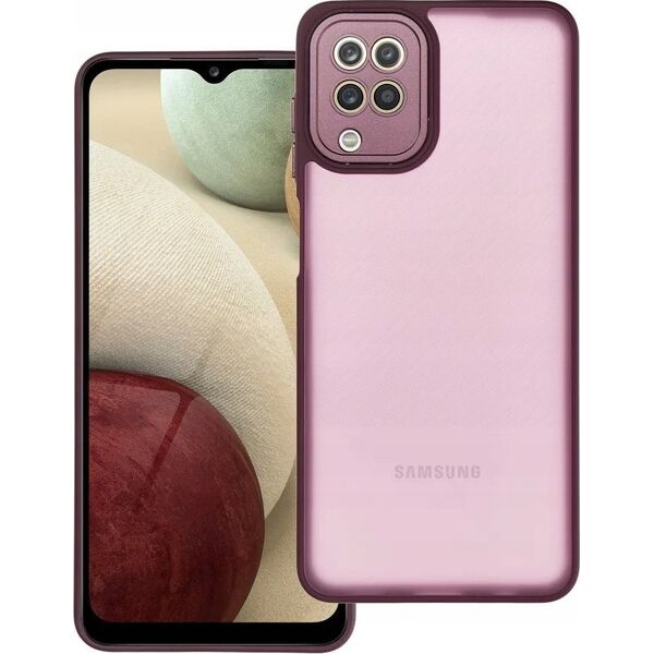 OEM Futerał VARIETE do SAMSUNG A12 / M12 purpurowy 14065630 5903396237461