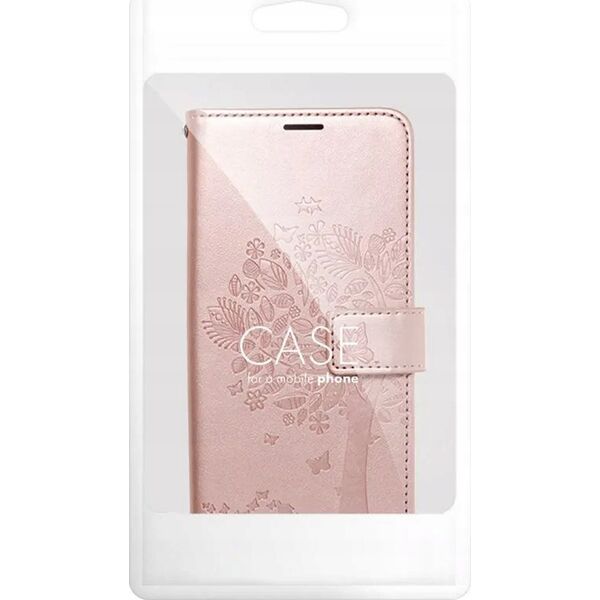 OEM Kabura MEZZO Book do SAMSUNG A35 5G drzewo złoty róż 14065655 5903396268267