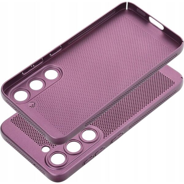 OEM Futerał BREEZY do SAMSUNG A35 5G fioletowy 14065672 5903396268526