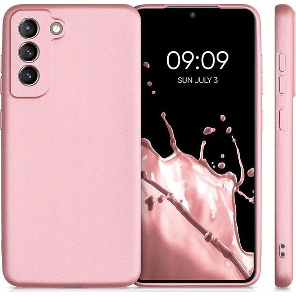 OEM Futerał METALLIC do SAMSUNG A35 5G różowy 14065752 5903396271816