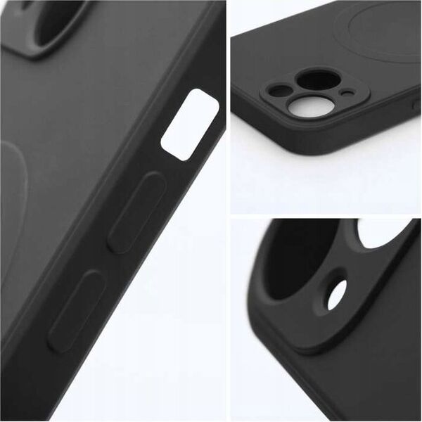 OEM Futerał SILICONE MAG COVER kompatybilny z MagSafe do SAMSUNG S24 Ultra czarny 14065793 5903396272738