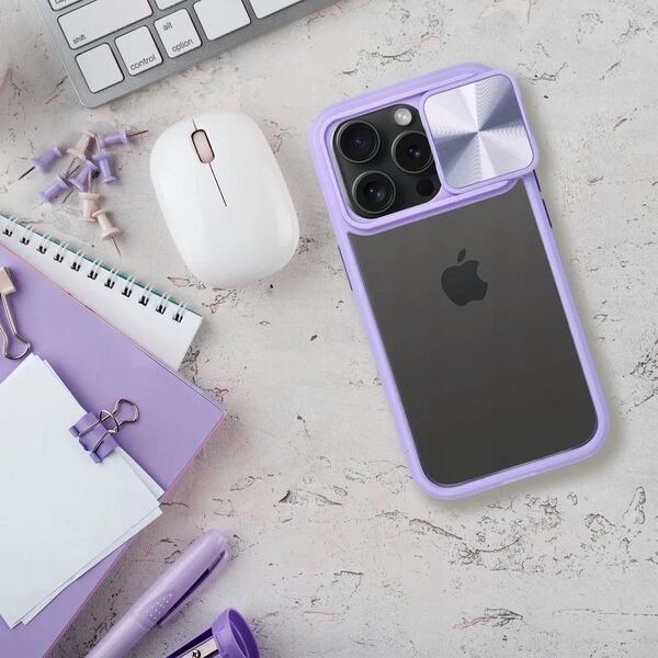 OEM Futerał SLIDER do IPHONE X / XS fioletowy 14065799 5903396237294