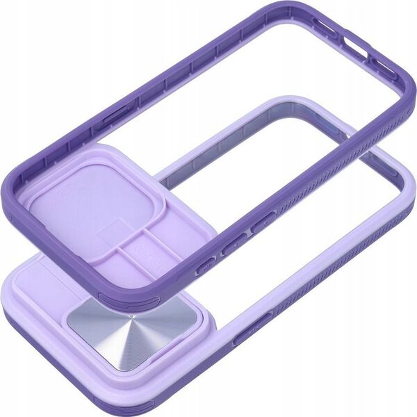 OEM Futerał SLIDER do SAMSUNG A54 5G fioletowy 14065803 5903396235351
