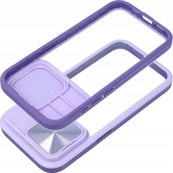 OEM Futerał SLIDER do SAMSUNG S24 fioletowy 14065829 5903396274909