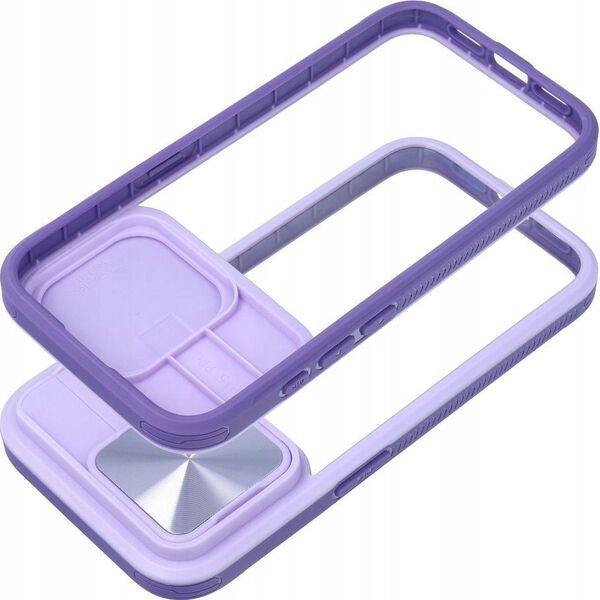 OEM Futerał SLIDER do SAMSUNG A15 fioletowy 14065832 5903396274886