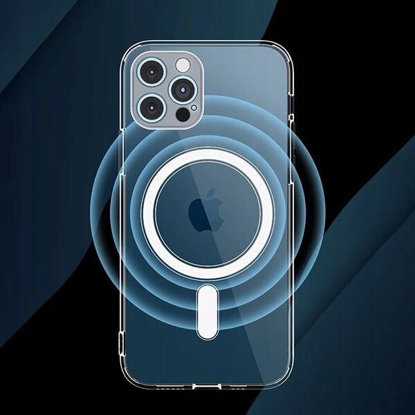 OEM Futerał CLEAR MAG COVER (MID) kompatybilny z MagSafe do IPHONE 15 Pro transparentny 14065844 5903396275548