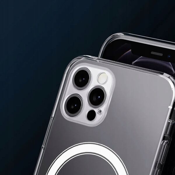 OEM Futerał CLEAR MAG COVER (MID) kompatybilny z MagSafe do IPHONE 15 Pro transparentny 14065844 5903396275548