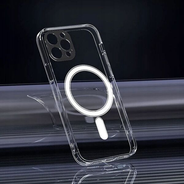 OEM Futerał CLEAR MAG COVER (MID) kompatybilny z MagSafe do IPHONE 11 Pro transparentny 14065849 5903396275418
