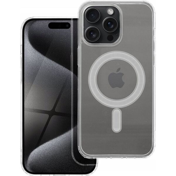 OEM Futerał CLEAR MAG COVER (MID) kompatybilny z MagSafe do IPHONE 12 transparentny 14065851 5903396275463