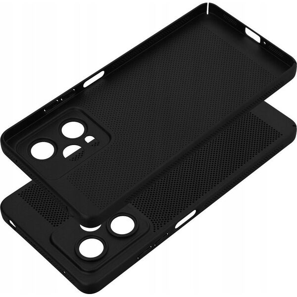 OEM Futerał BREEZY do XIAOMI Redmi Note 13 Pro 4G / POCO M6 Pro 4G czarny 14065965 5903396280511