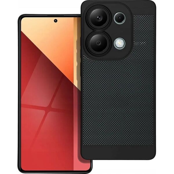 OEM Futerał BREEZY do XIAOMI Redmi Note 13 Pro 4G / POCO M6 Pro 4G czarny 14065965 5903396280511