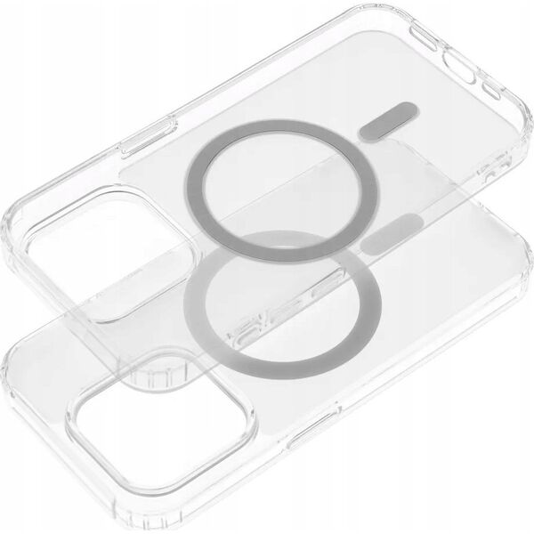 OEM Futerał FROST MAG COVER kompatybilny z MagSafe do IPHONE 12 Pro Max transparentny 14066054 5903396274565