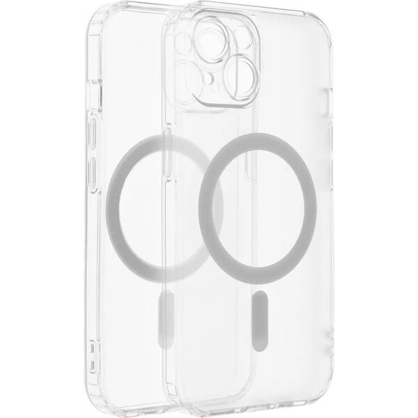 OEM Futerał FROST MAG COVER z ochroną aparatu kompatybilny z MagSafe do IPHONE 14 Pro transparentny 14066057 5903396276736