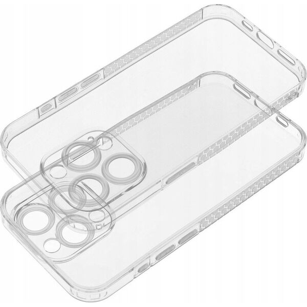 OEM Futerał CLEAR CASE 1,5 mm GRID do IPHONE 15 Plus transparentny 14066357 5903396269523