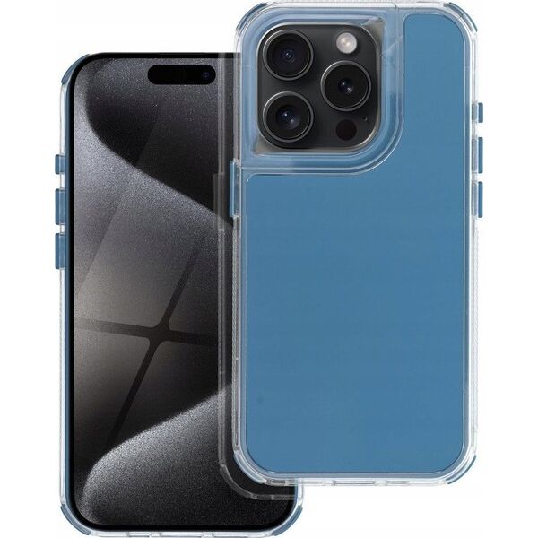 OEM Futerał MATRIX do IPHONE 12 / 12 Pro niebieski 14066539 5903396288814