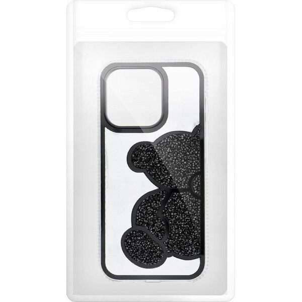 OEM Futerał TEDDY BEAR do IPHONE 14 Pro czarny 14066540 5903396295584