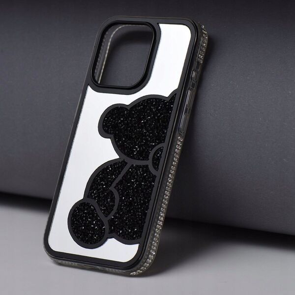 OEM Futerał TEDDY BEAR do IPHONE 12 / 12 PRO czarny 14066555 5903396295461