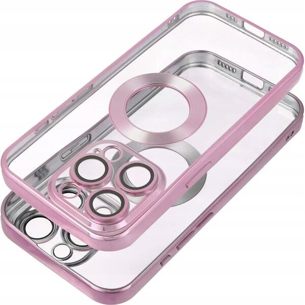 OEM Futerał GLAM do IPHONE 11 pudrowy róż 14066607 5903396297236