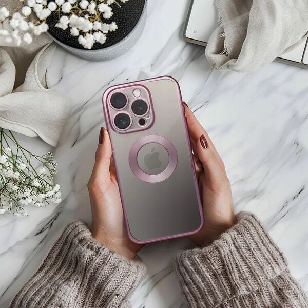OEM Futerał GLAM do IPHONE 11 pudrowy róż 14066607 5903396297236