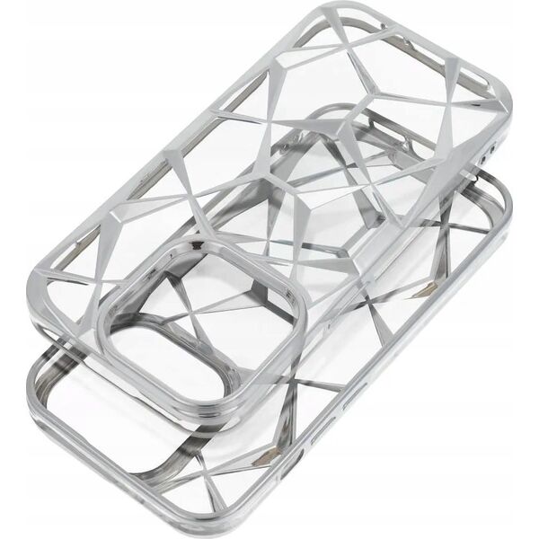 OEM Futerał TWINKI do IPHONE 16 PRO MAX srebrny 14066673 5903396308192