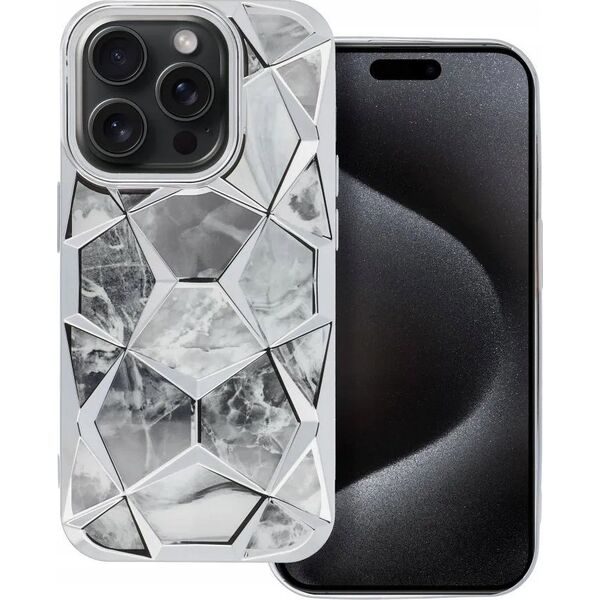 OEM Futerał TWINKI do IPHONE 16 PLUS srebrny 14066685 5903396308291