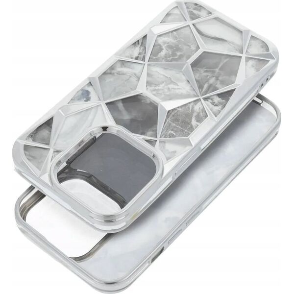 OEM Futerał TWINKI do IPHONE 16 PLUS srebrny 14066685 5903396308291