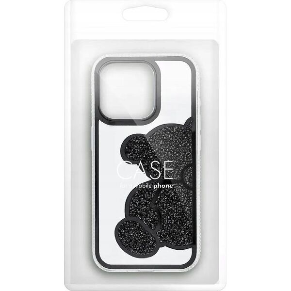 OEM Futerał TEDDY BEAR do IPHONE 16 czarny 14066741 5903396324697