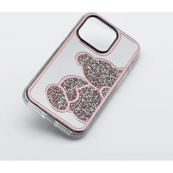 OEM Futerał TEDDY BEAR do IPHONE 16 różowy 14066748 5903396320705