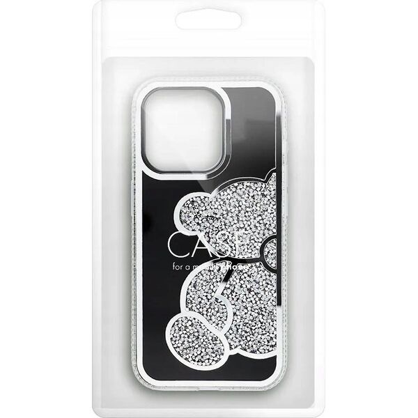 OEM Futerał TEDDY BEAR do IPHONE 16 Pro Max srebrny 14066750 5903396320736