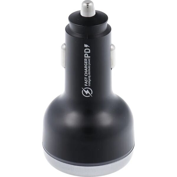 Ładowarka OEM Ładowarka samochodowa USB A + 2 x Typ C PD QC3.0 3A 191W CC69-2C1A black 14066874 5903396276866