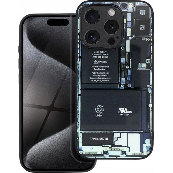 OEM Futerał TECH do IPHONE 15 wzór 1 14066914 5903396282478